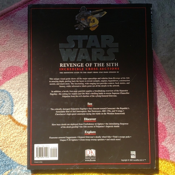 Star Wars Revenge of the Sith Harcover - Picture 3 of 3